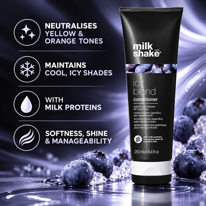 Milk Shake Icy Blond Conditioner For Blonde Hair 250ml