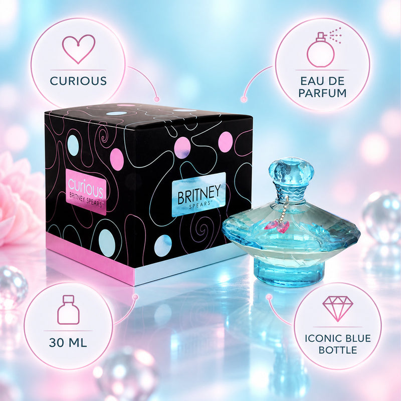 Britney Spears Curious Eau de Parfum 30ml - key features