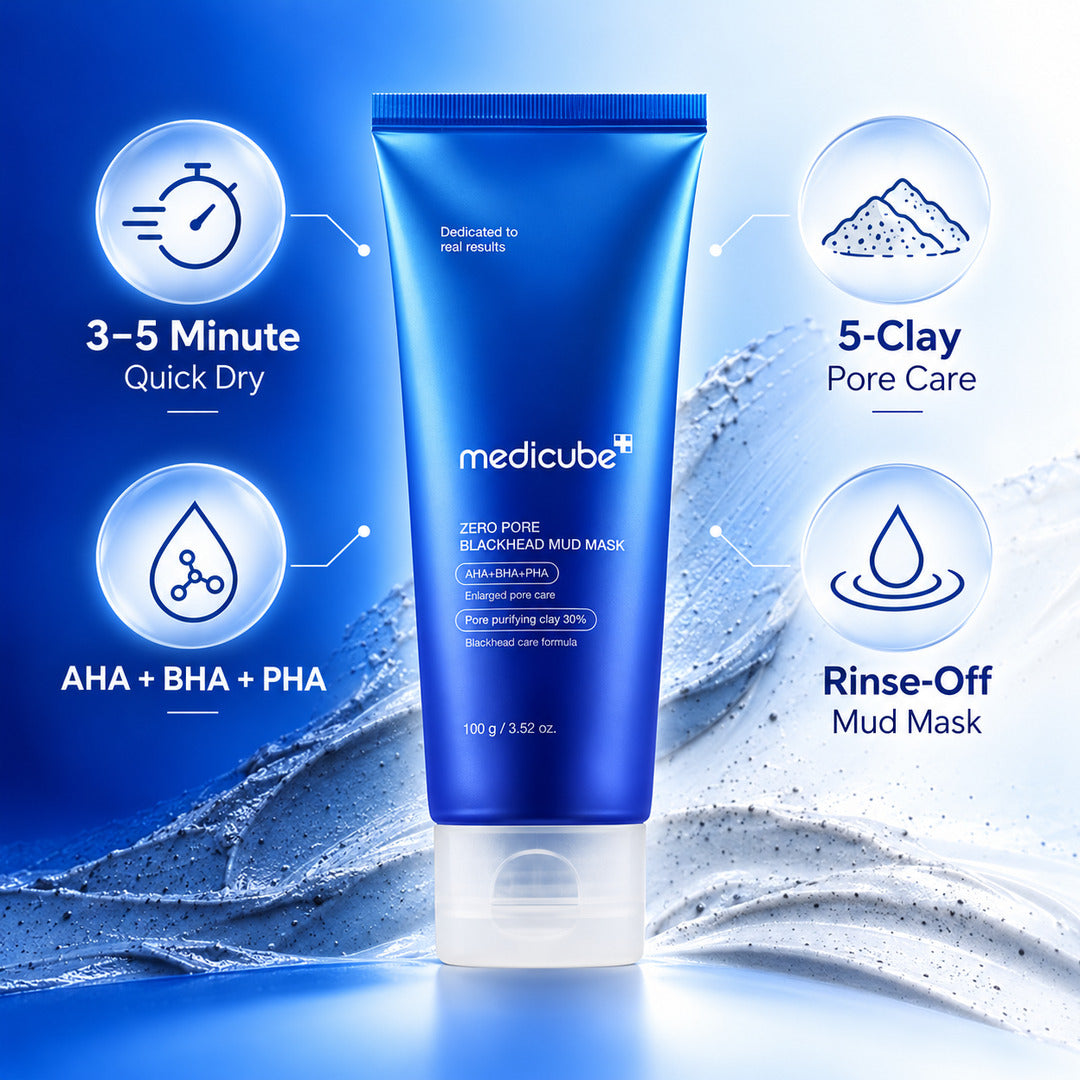 Medicube Zero Pore Blackhead Mud Mask 100 g