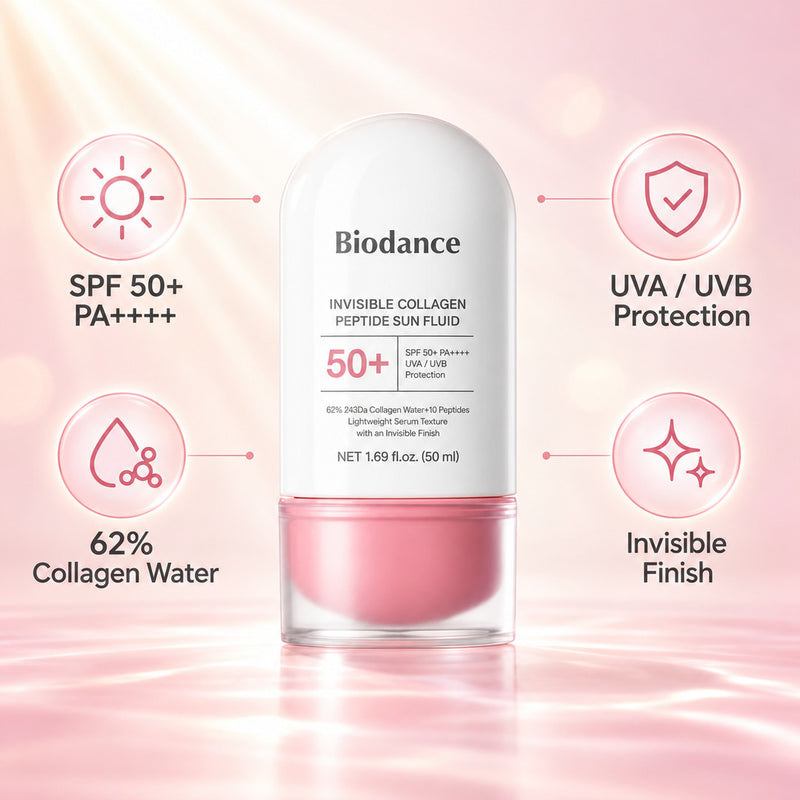 Biodance Invisible Collagen Peptide Sun Fluid 50ml