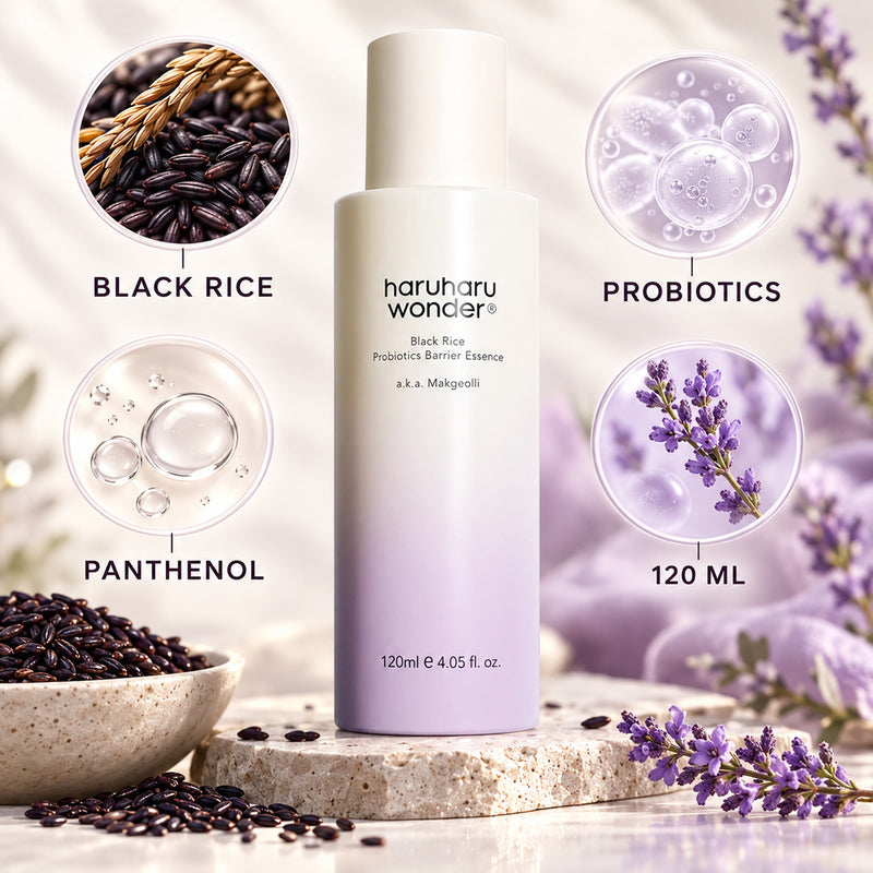 Haruharu Black Rice Probiotics Barrier Essence (120ml)