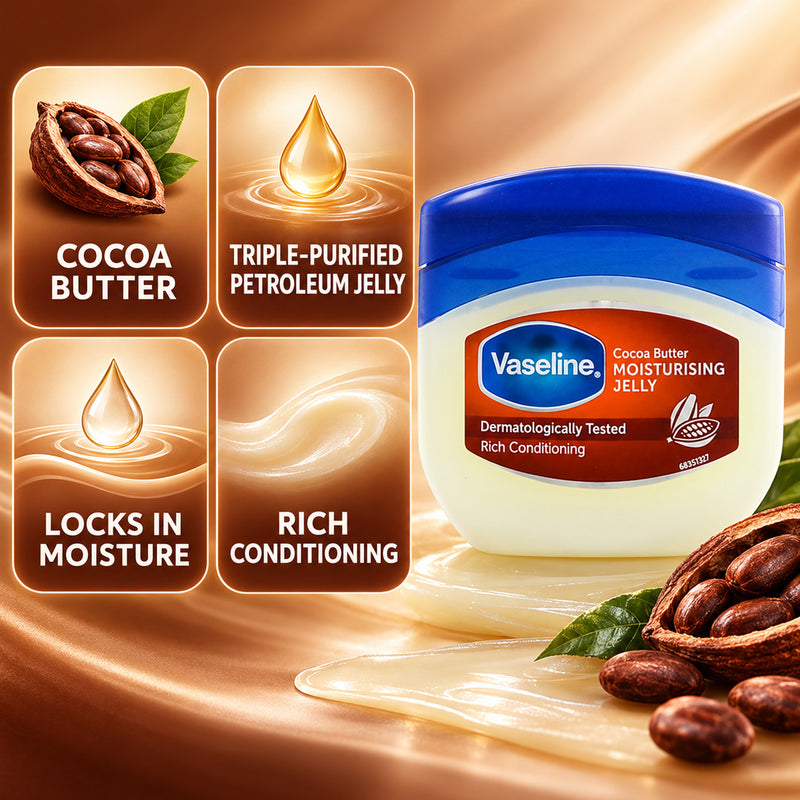 Vaseline Cocoa Butter Petroleum Jelly 50ml