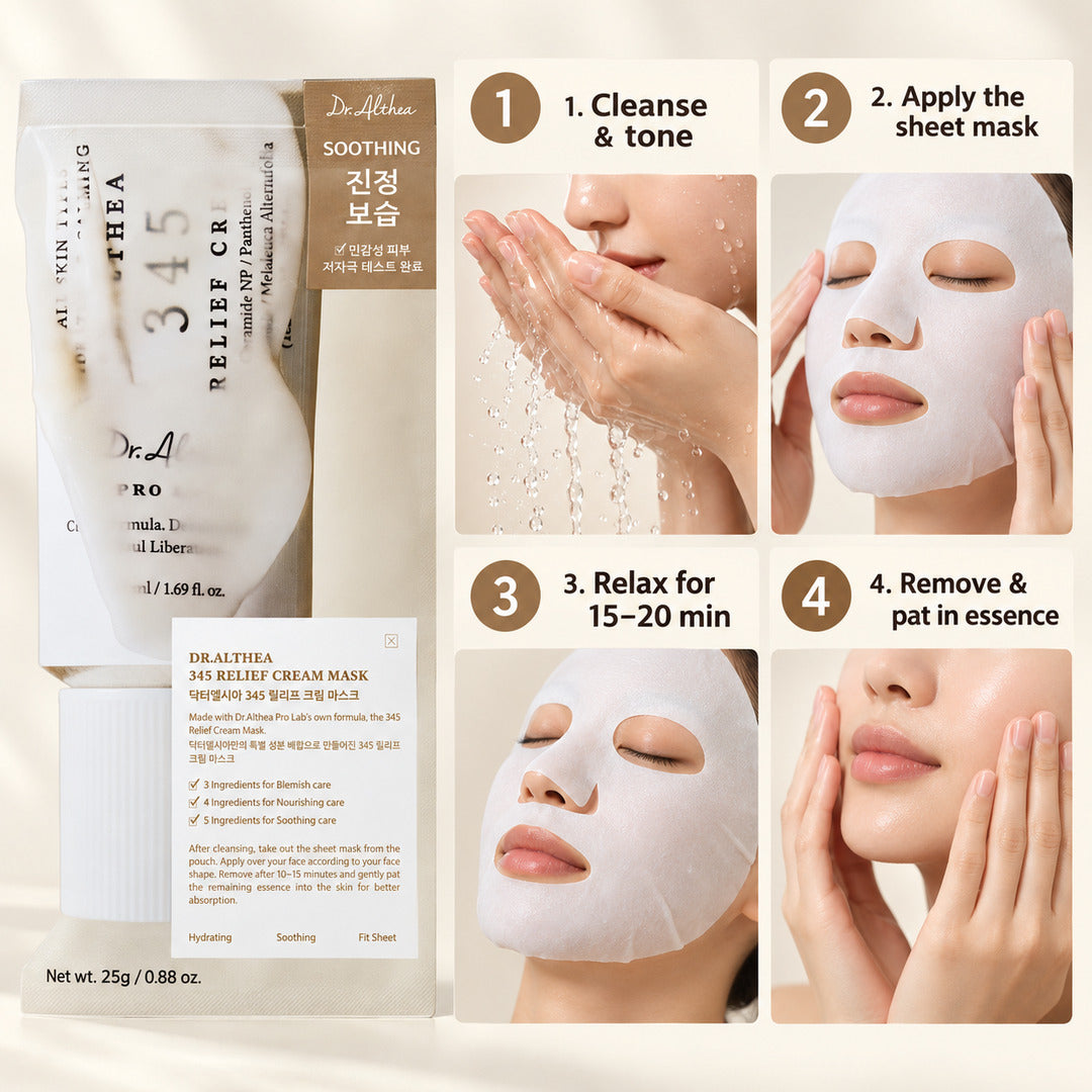 Dr.Althea 345 Cream Mask 4EA