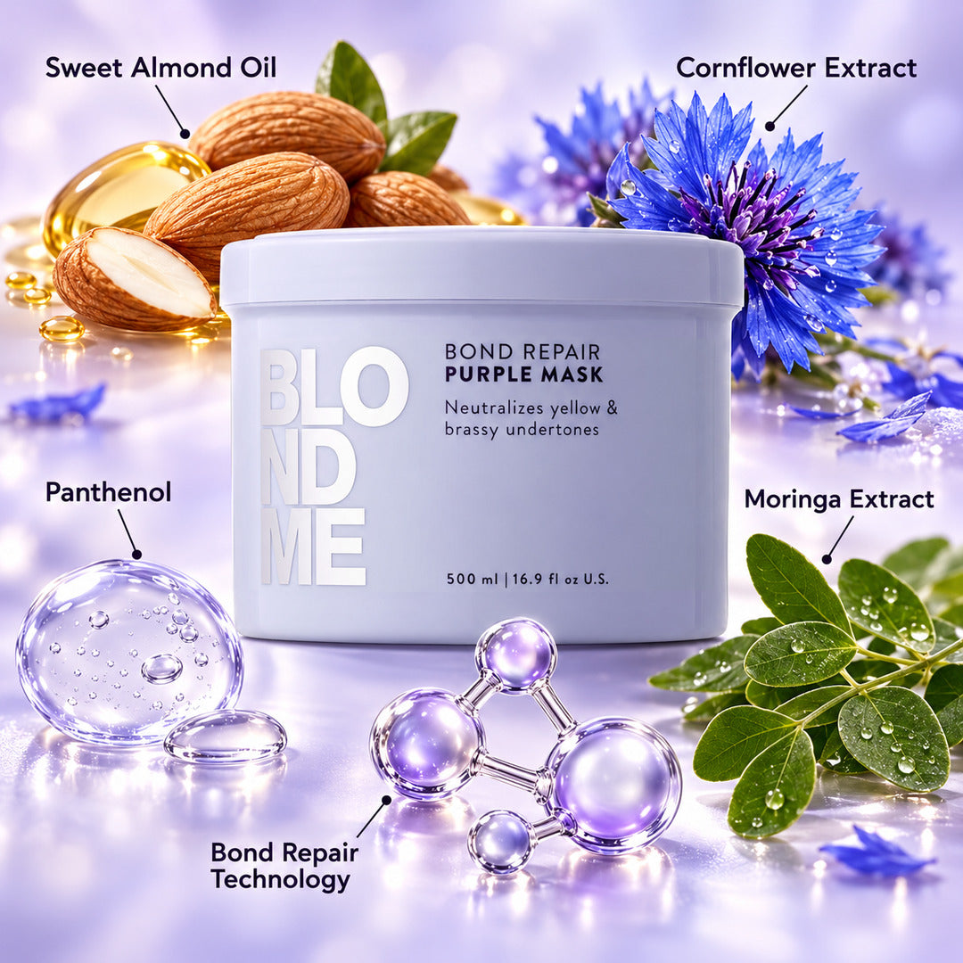 BLONDME Bond Repair Purple Mask 500ml