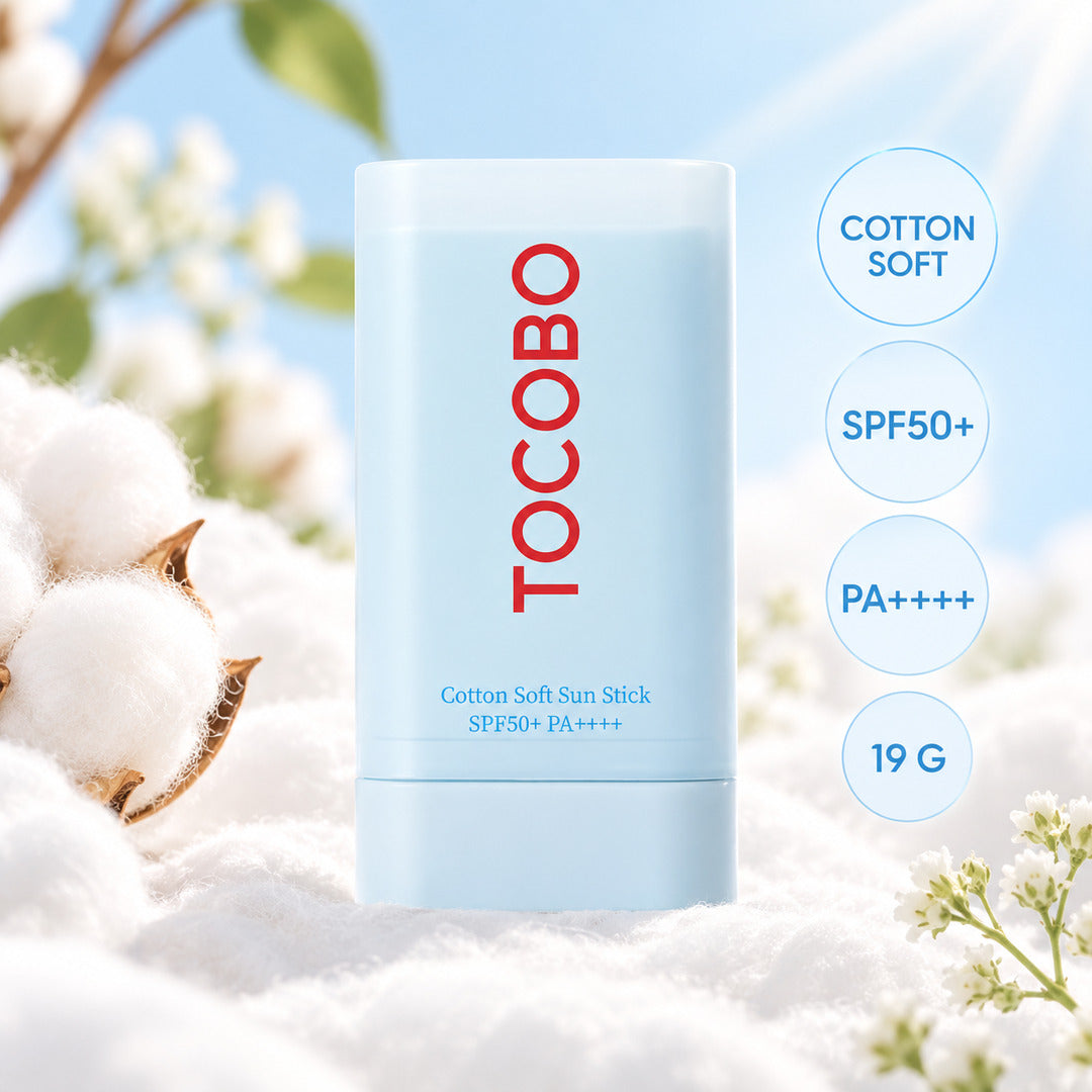 TOCOBO Cotton Soft Sun Stick SPF50+ PA++++, 19 g