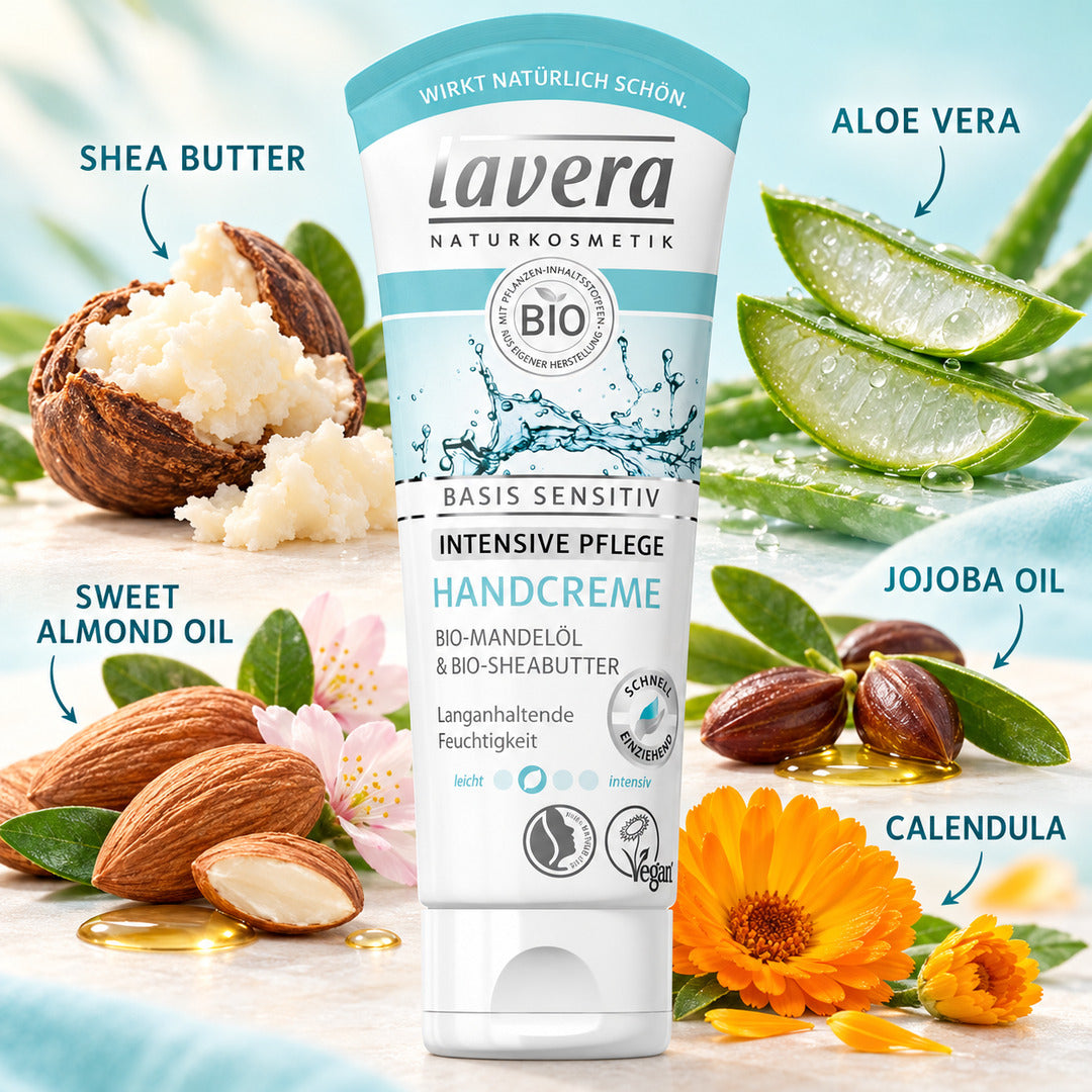 lavera basis sensitive Organic Hand Cream 75ml