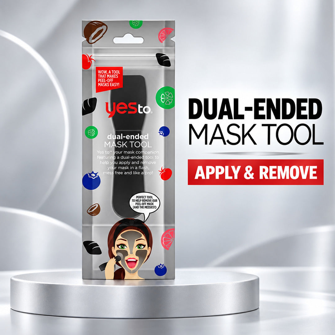 Yes to Dual End Peel Off Mask Application Tool - Removes Face Masks Easily