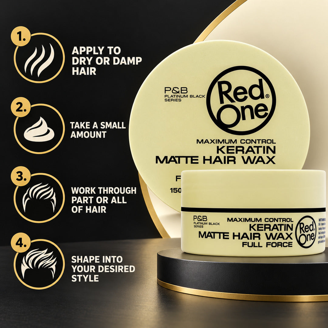 Red One Hair Wax Keratin Matte full force 150ml