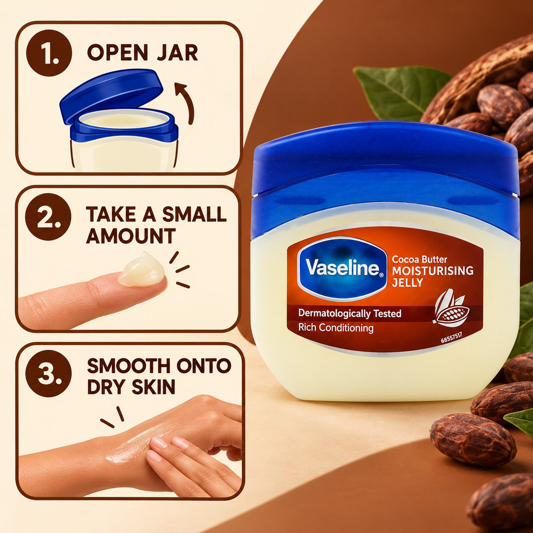 Vaseline Cocoa Butter Petroleum Jelly 50ml