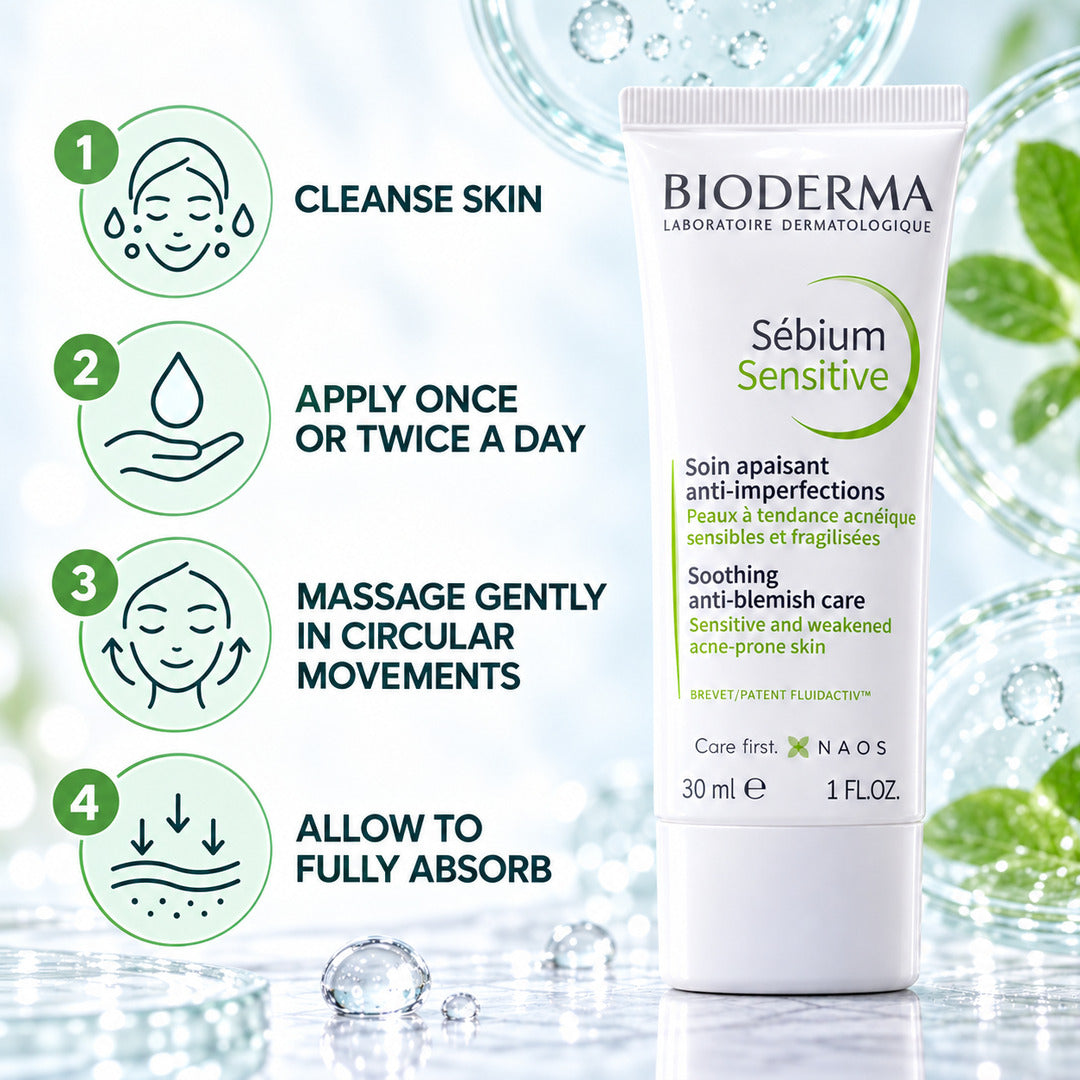Bioderma Sebium Sensitive Soothing Anti Blemish Care 30ml