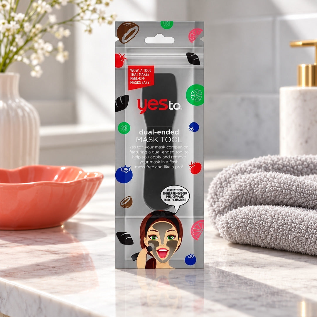 Yes to Dual End Peel Off Mask Application Tool - Removes Face Masks Easily