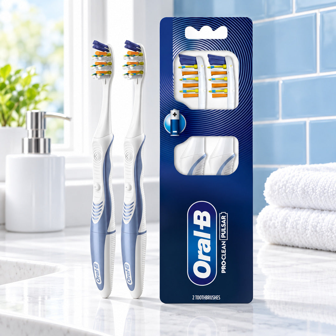 Oral-B Pro-Clean Pulsar Battery-Powered Toothbrush