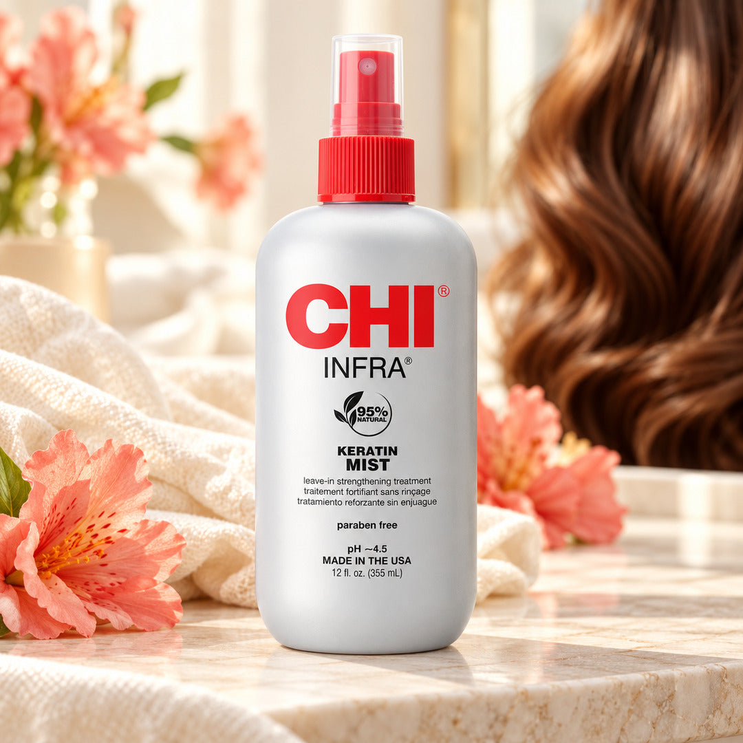 Chi Keratin Mist, Strengthening Hair Spray For Restoring
