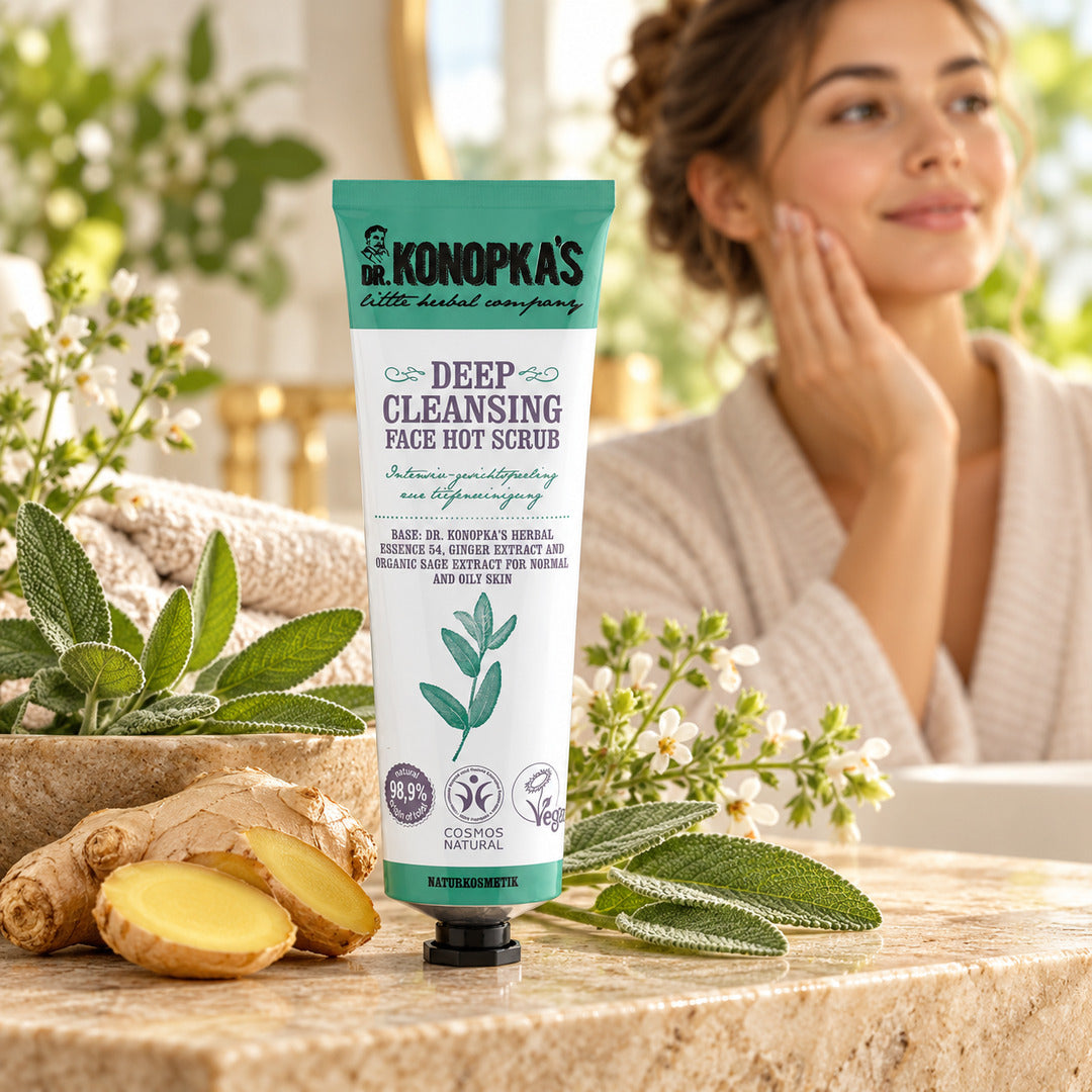 Dr.Konopka's Deep Cleansing Face Hot Scrub, 75 ml