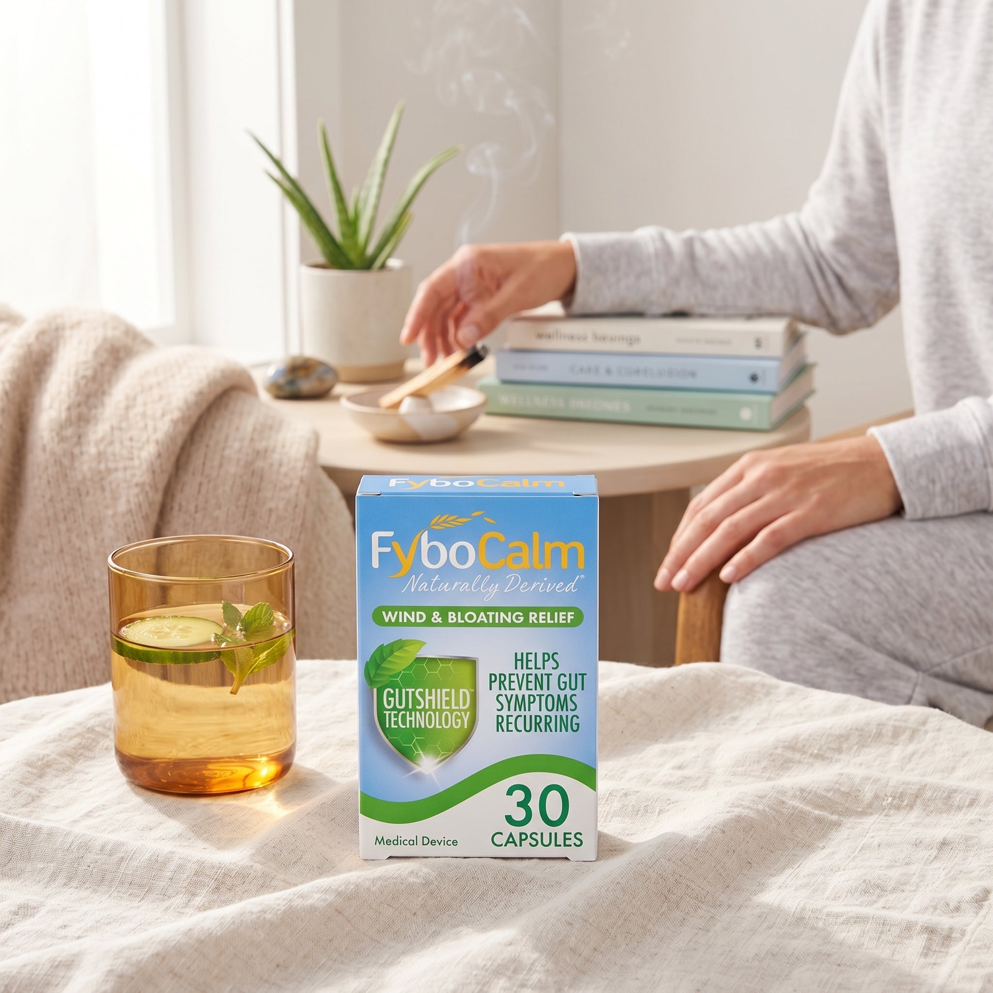 FyboCalm Wind & Bloating Relief 30Capsules
