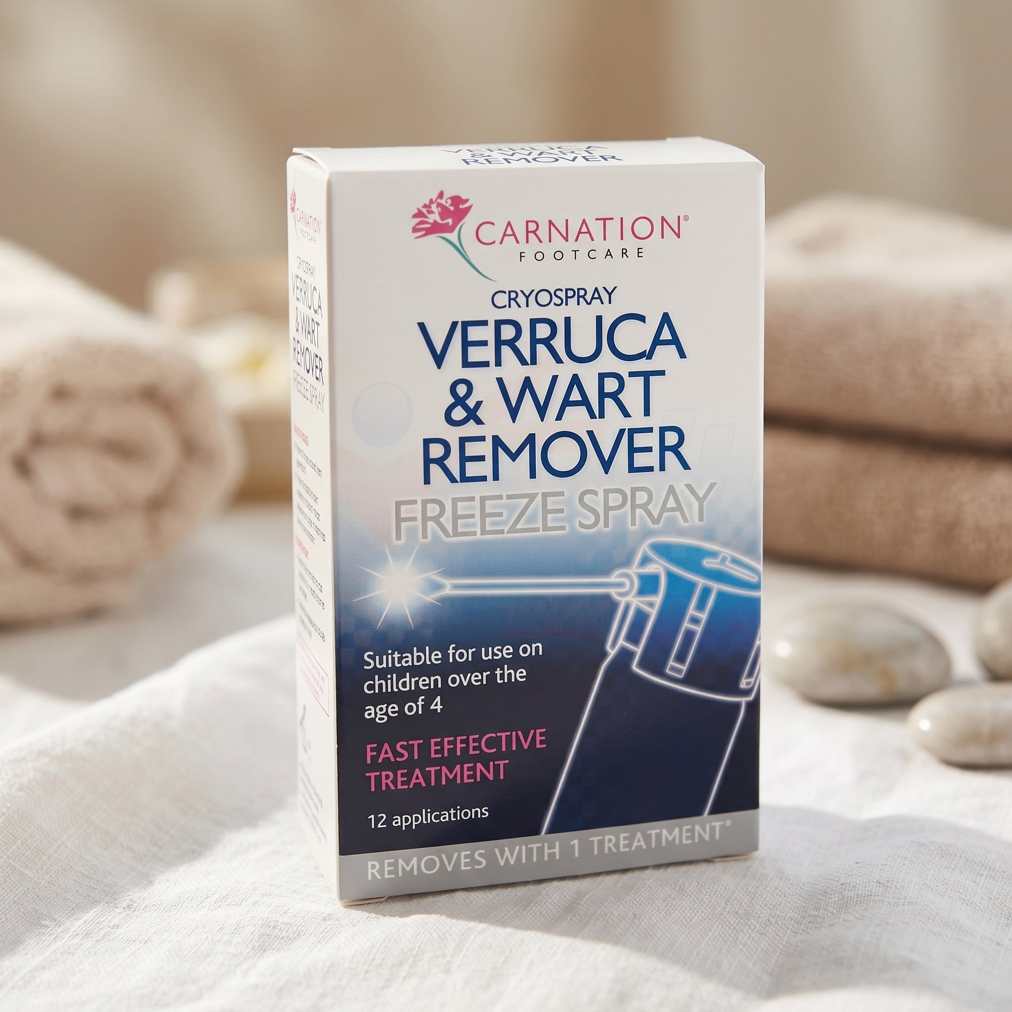Carnation Cryospray Verruca and Wart Remover Freeze Spray 50ml