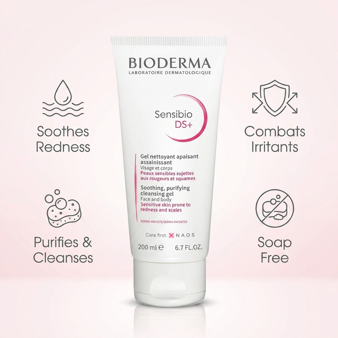 Bioderma Sensibio DS+ Gel Moussant 200ml