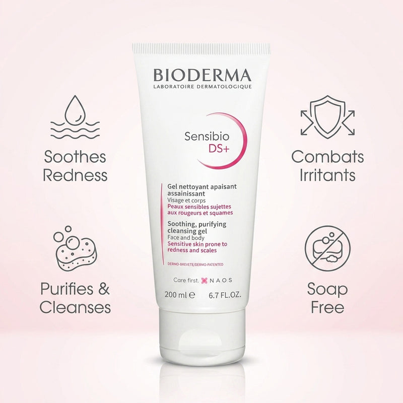 Bioderma Sensibio DS+ Gel Moussant 200ml