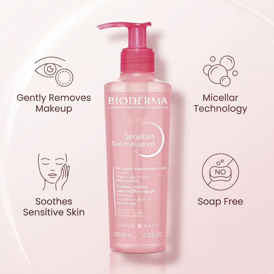 BIODERMA SENSIBIO GEL MOUSSANT FP200ML