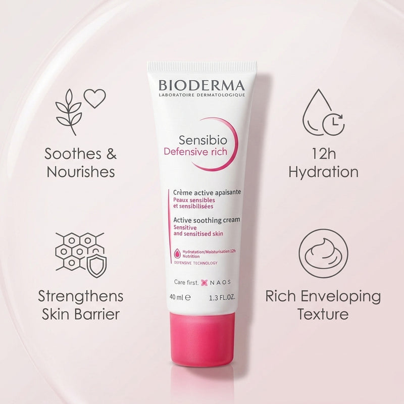 Bioderma SENSIBIO DEFENSIVE RICH TE40ML