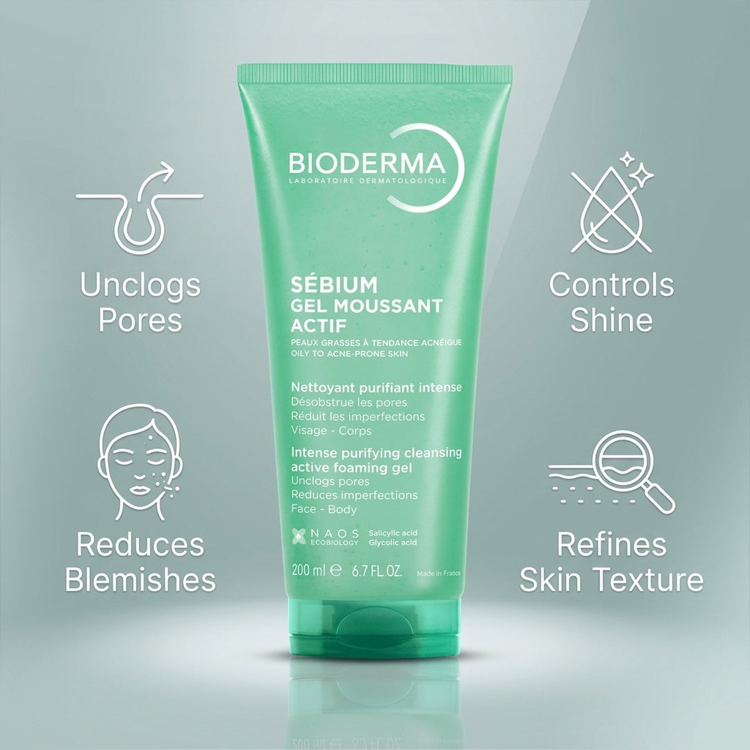 Bioderma SEBIUM Gel Moussant Actif 200ml