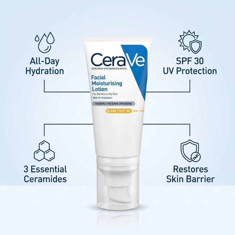 CeraVe Moisturizing Face Cream SPF30 52ml