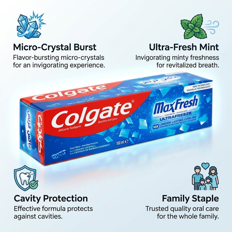 Colgate MaxFresh UltraFreeze Toothpaste 100ml