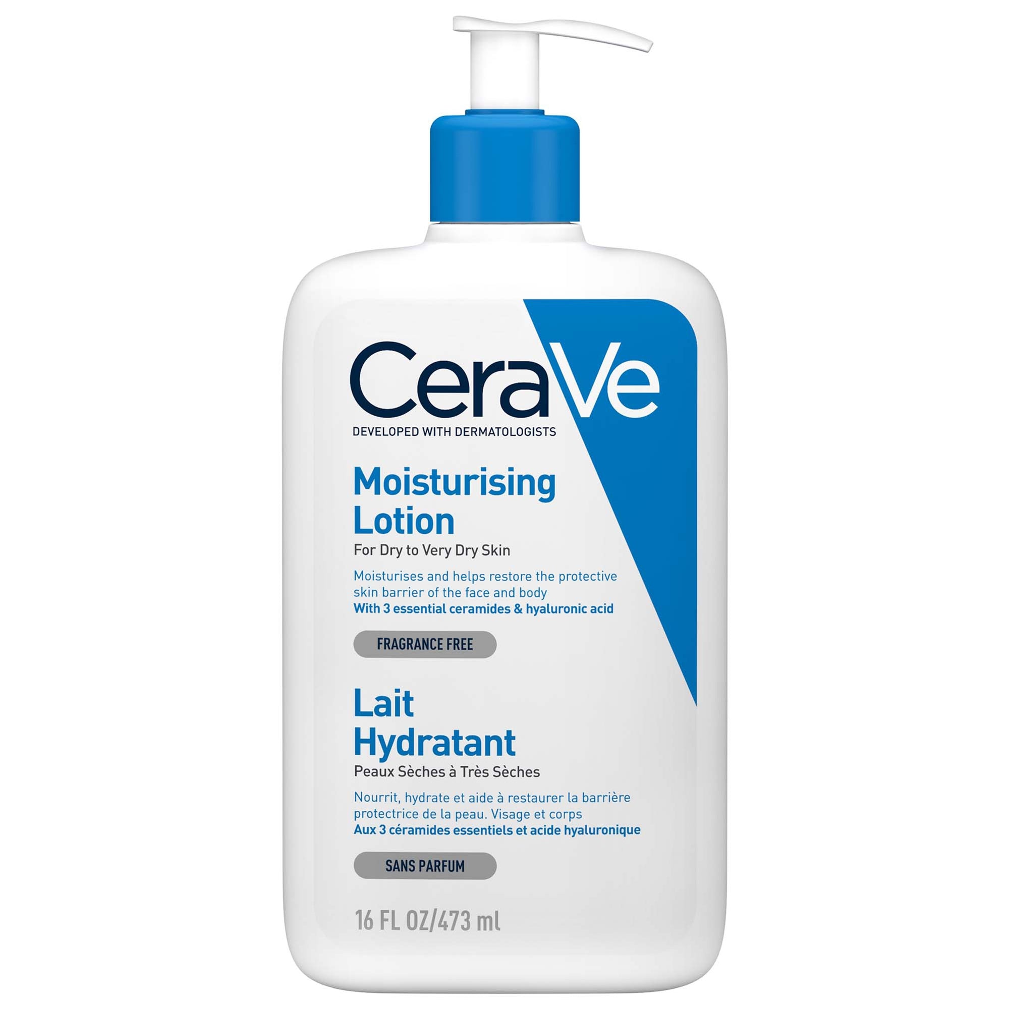 CeraVe Moisturising Lotion, Face & Body, With 3 Essential Ceramides & Hyaluronic Acid, For Dry to Very Dry skin