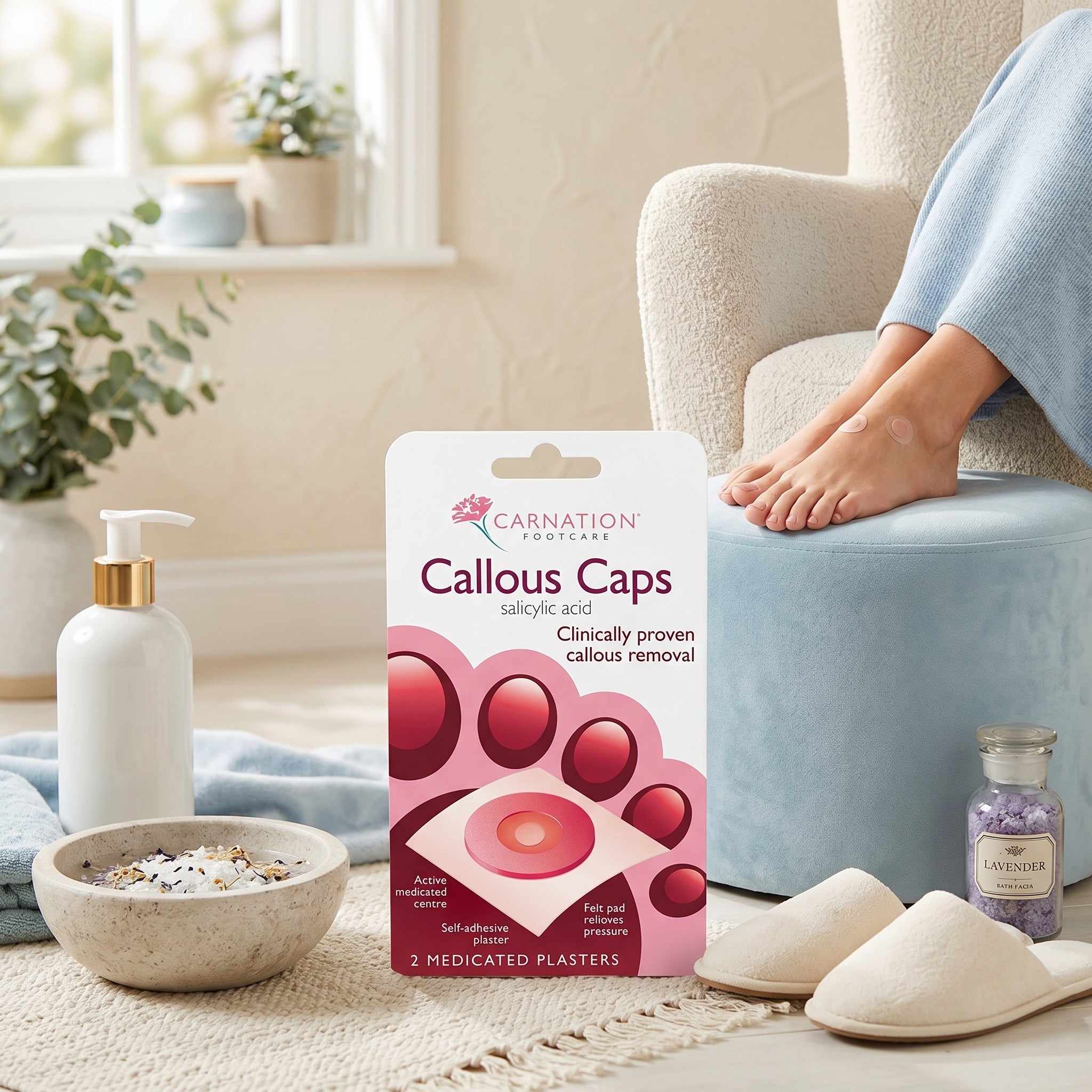 Carnation Callous Caps 2 Plasters