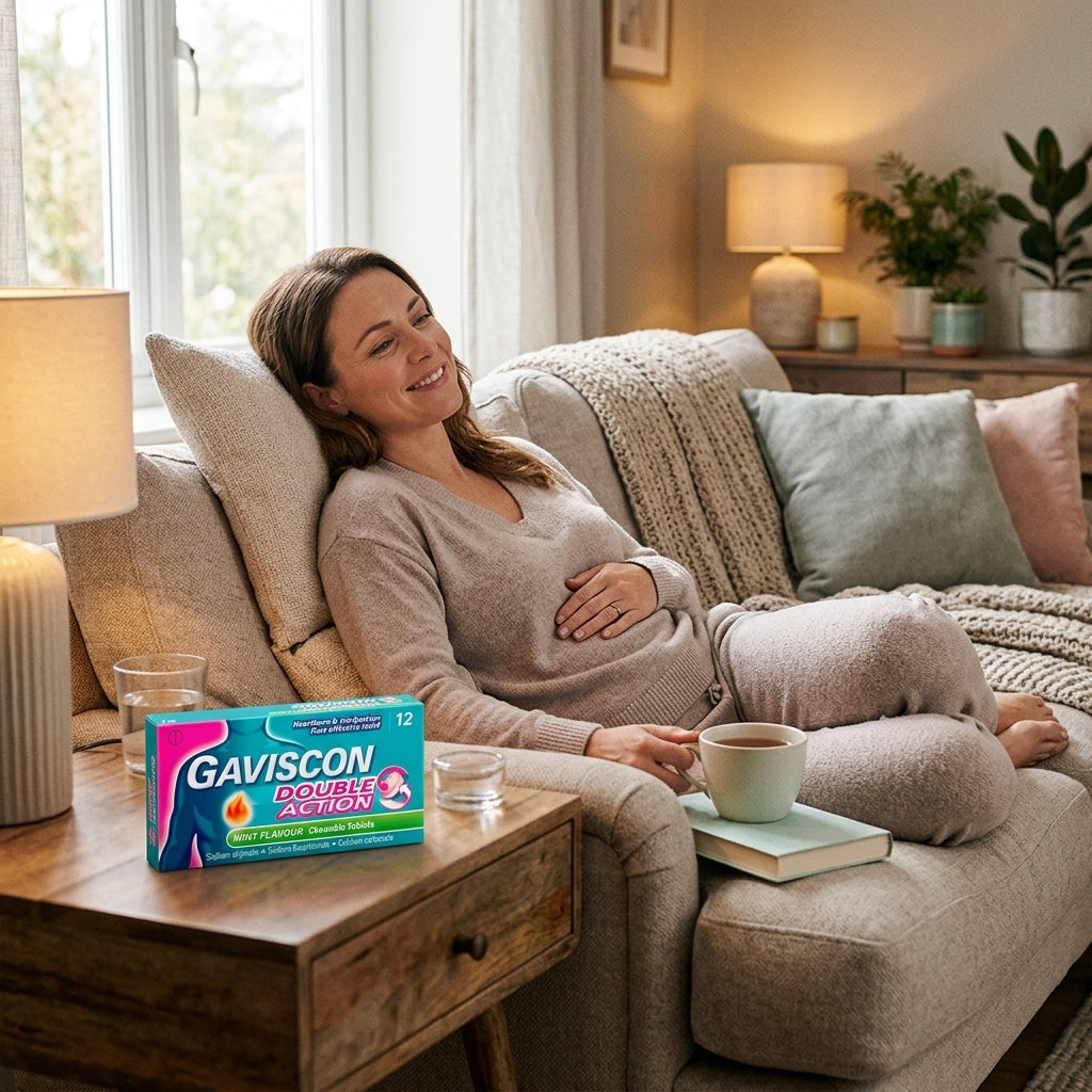 Gaviscon Double action Mint Flavour 12 Tablets