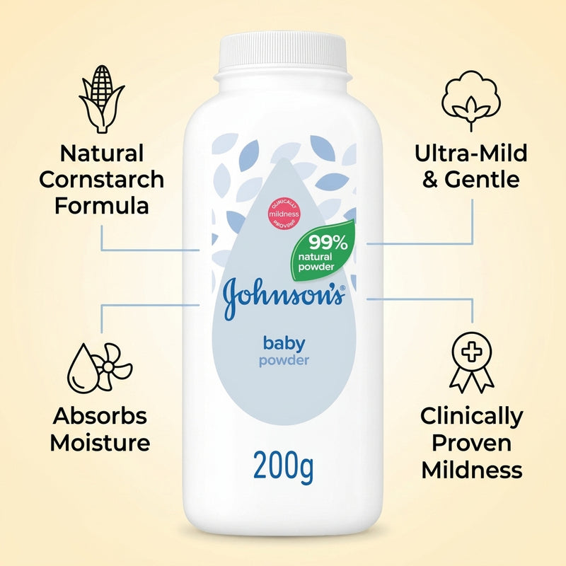 Johnsons Baby Powder 200g