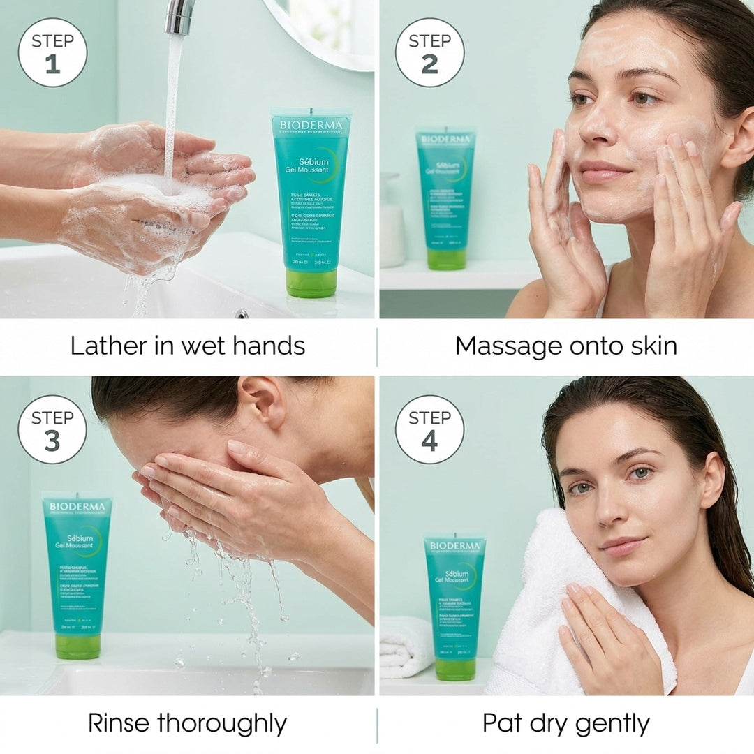 Bioderma SEBIUM Gel Moussant Actif 200ml