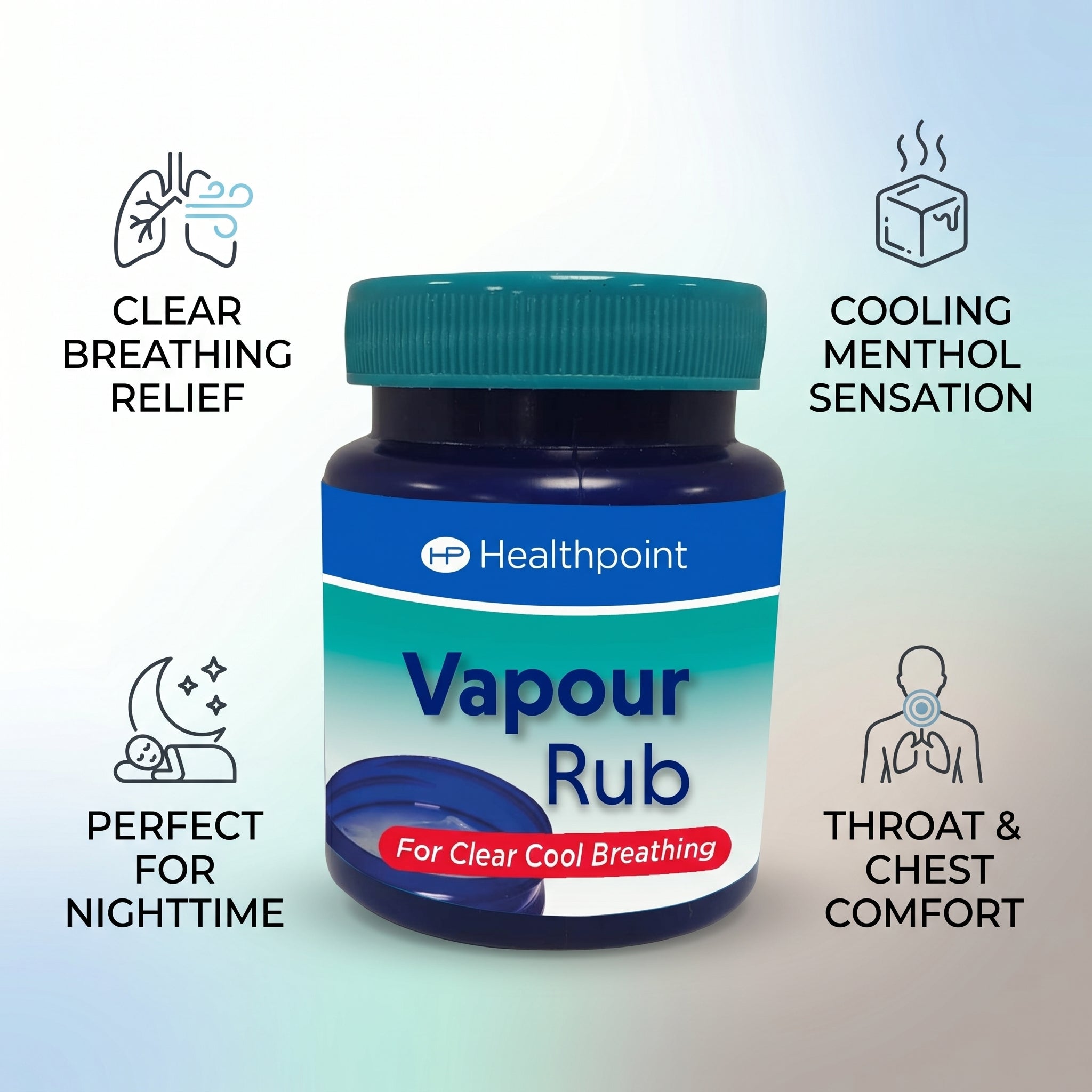 Healthpoint Vapour Rub, 100g