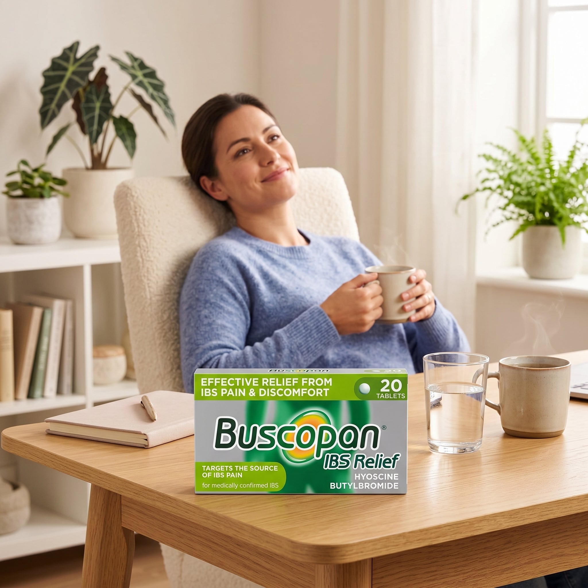 Buscopan IBS Relief Hyoscine Butylbromide 20Tabs