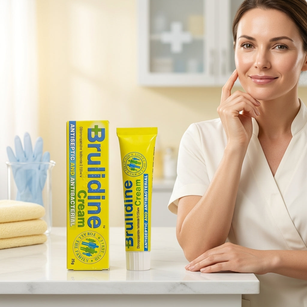 Brulidine Antiseptic and Antibacterial Cream 25g