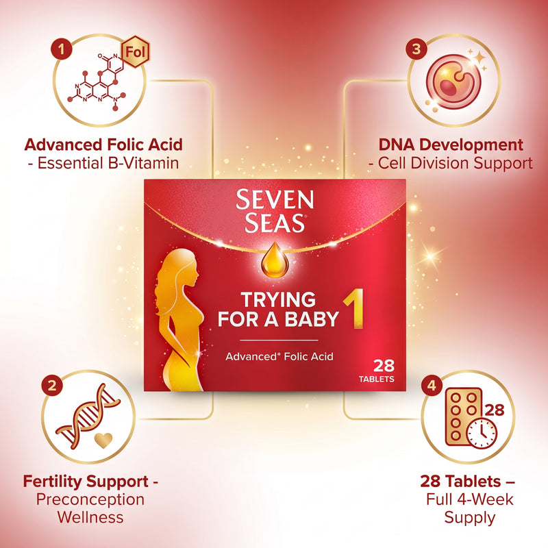 Seven Seas Trying for A Baby 28 Tablets