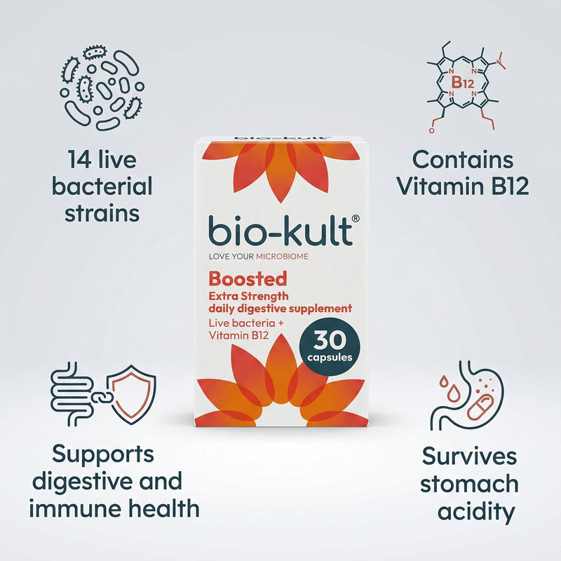 Bio-Kult Boosted Extra Strength Vitamin B12 30Caps