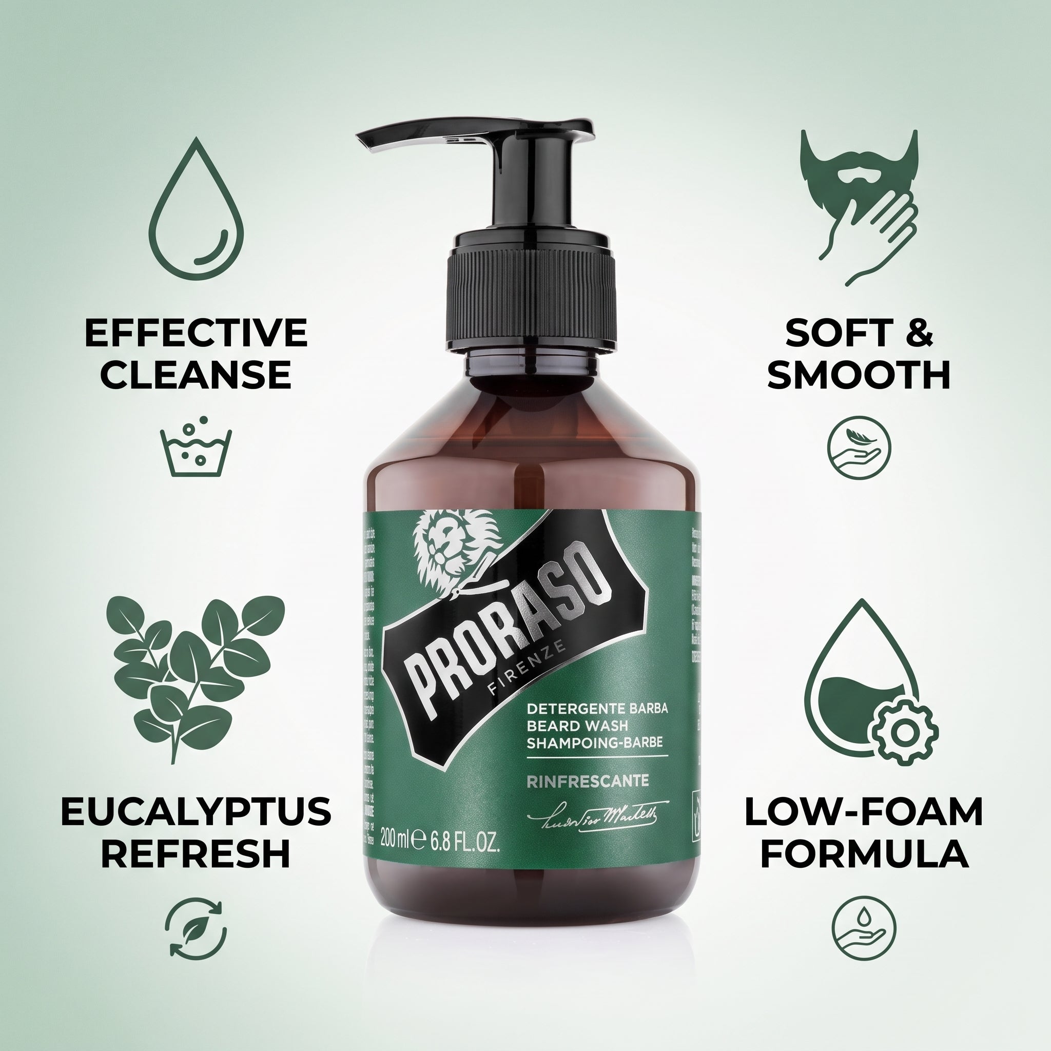 Proraso Eucalyptus Refresh Beard Soap 200 Ml