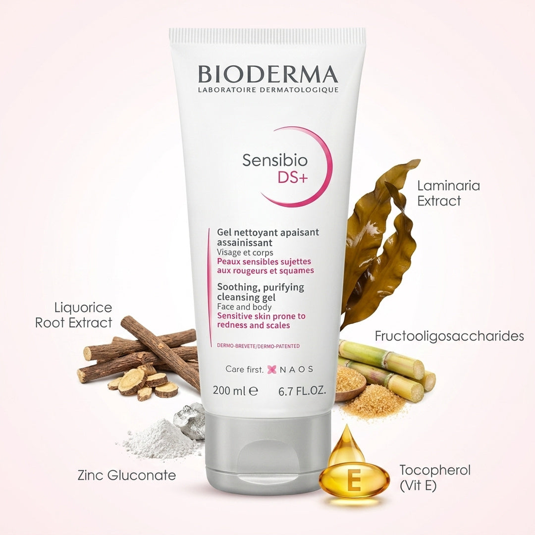 Bioderma Sensibio DS+ Gel Moussant 200ml