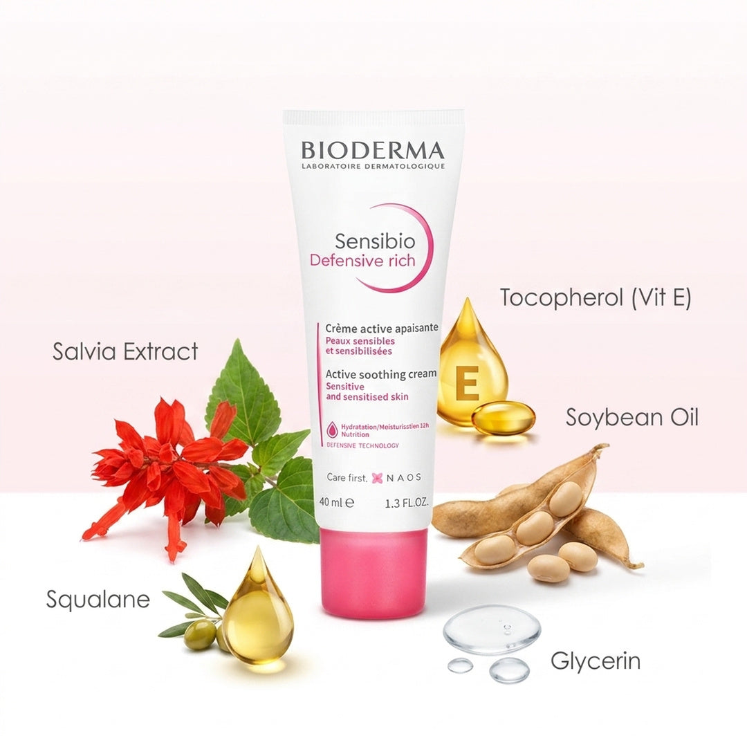 Bioderma SENSIBIO DEFENSIVE RICH TE40ML