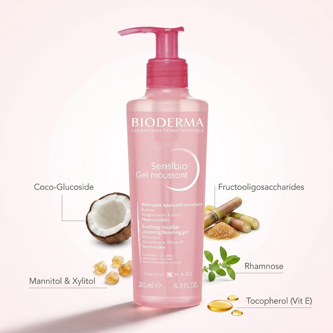 BIODERMA SENSIBIO GEL MOUSSANT FP200ML