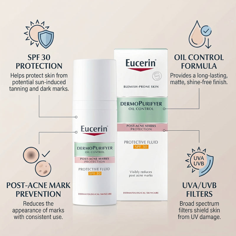 Eucerin DermoPurifyer Oil Control SPF30 50ml