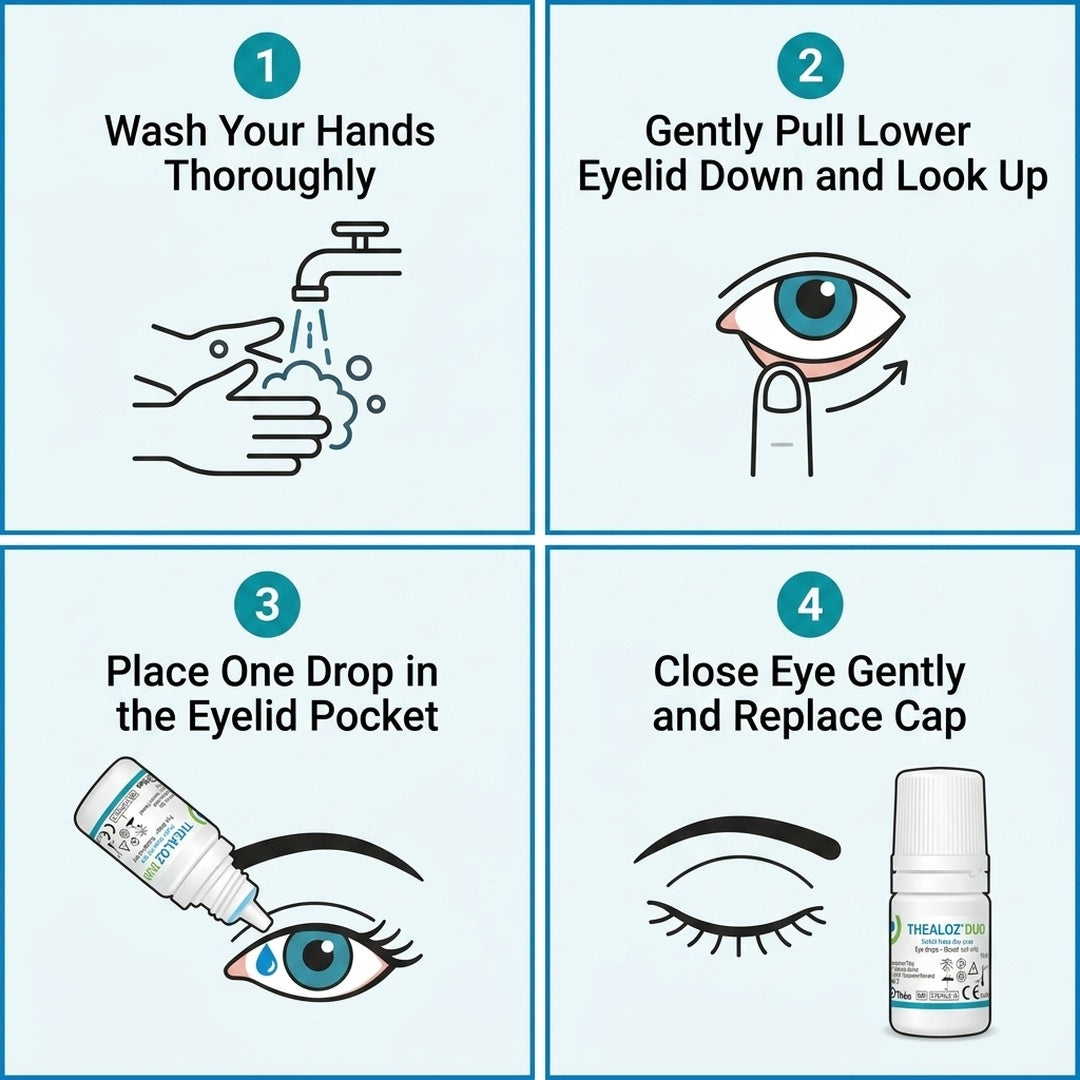 Thea Thealoz Duo Dry Eye Drops 10ml