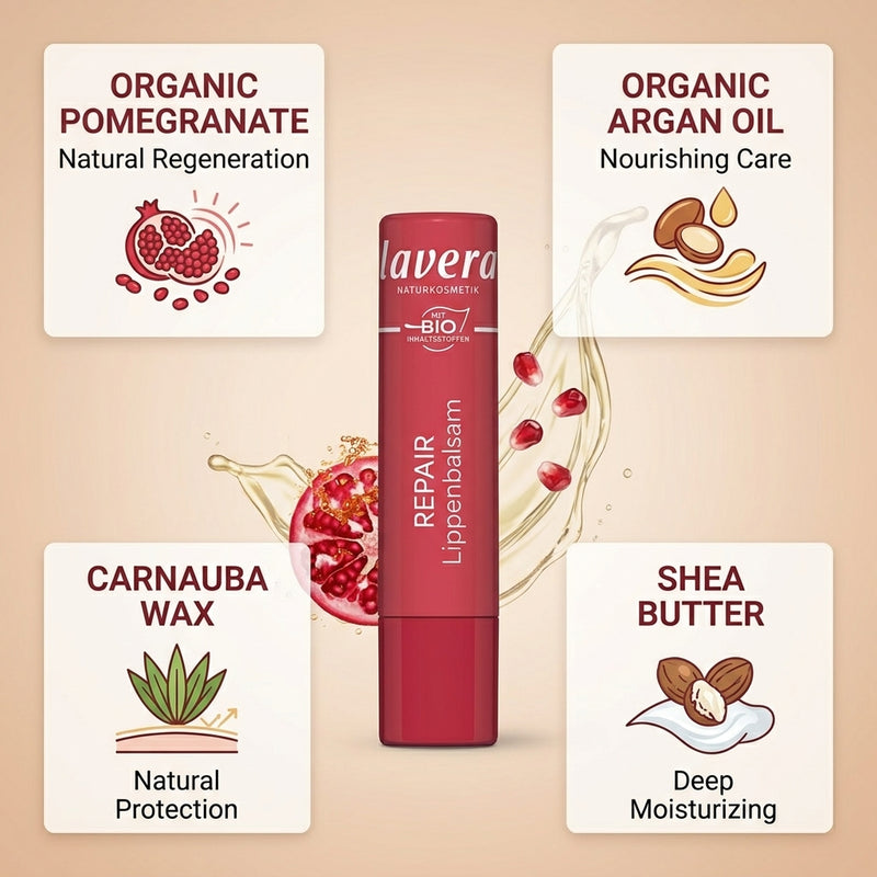 Lavera Organic Repair Lip Balm New 4.5g
