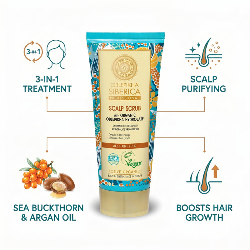 Natura Siberica Oblepikha Scalp Scrub 200ml