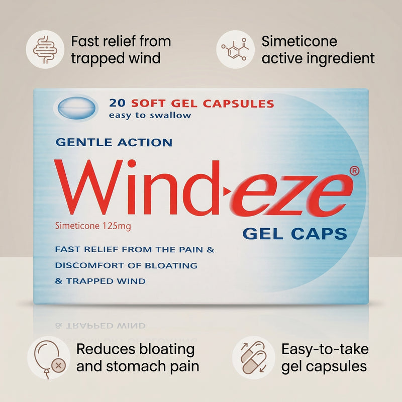 Wind-Eze Gel Capsules 20caps