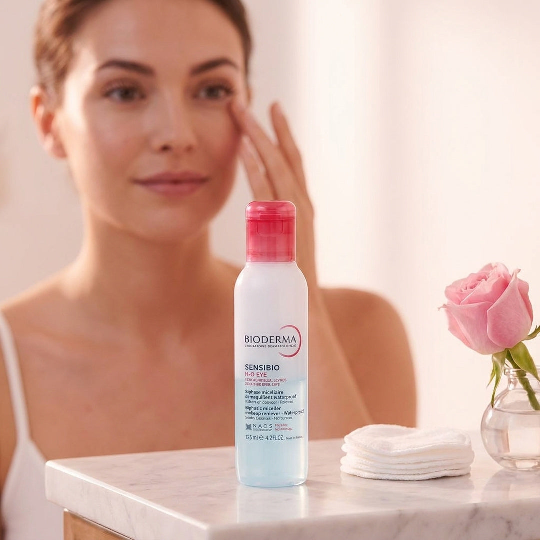 Bioderma Sensibio H2O Eye Biphasic Micellar Waterproof Makeup Remover 125ml