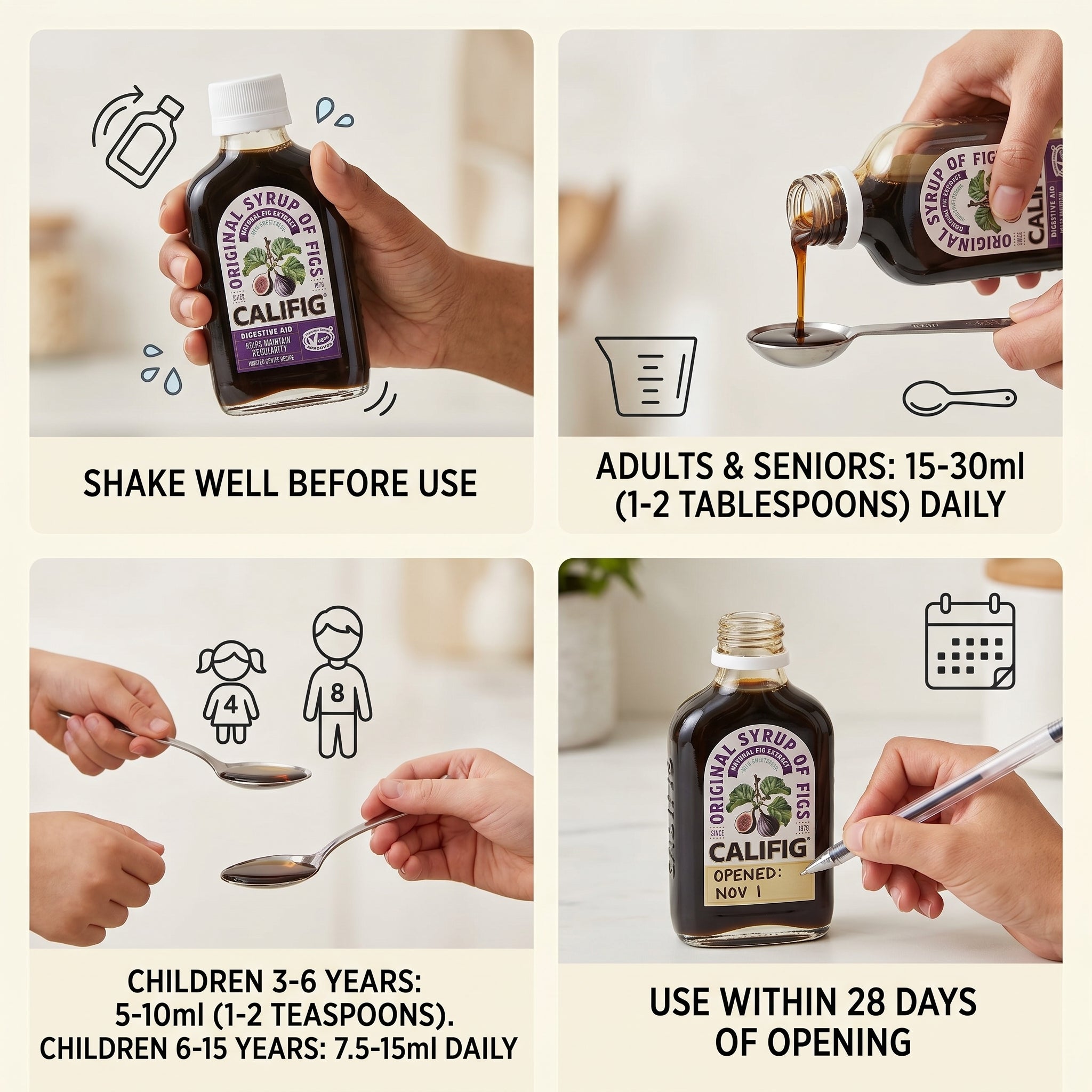Califig Syrup of Figs 100ml