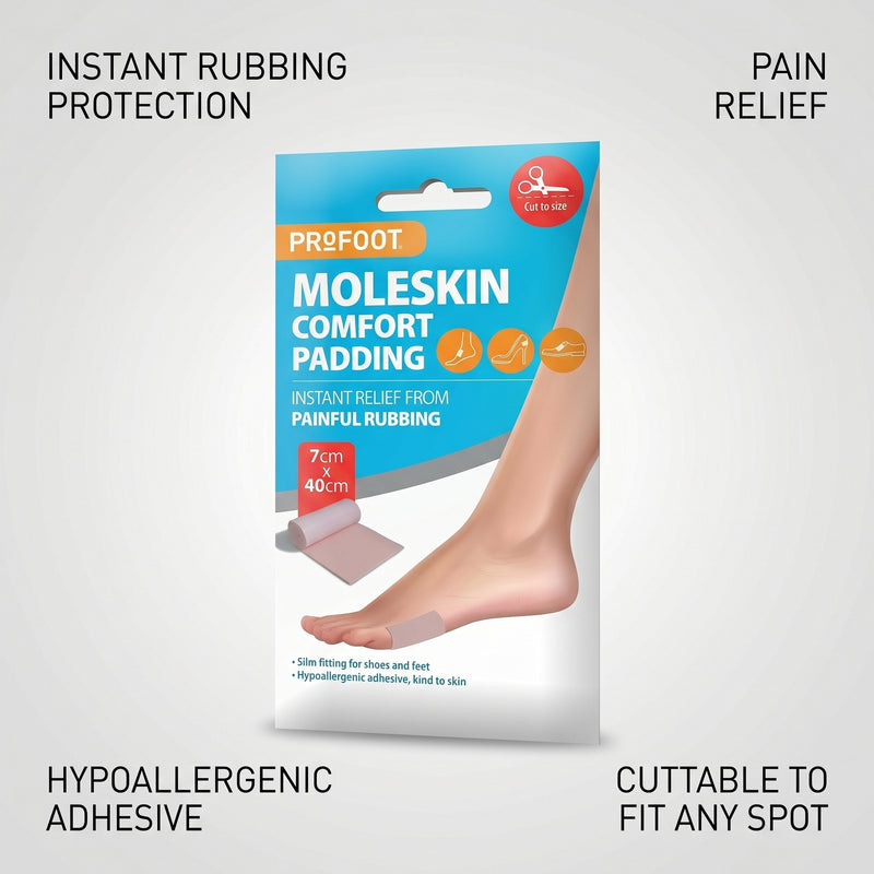Profoot Moleskin Comfort Padding 7x40cm
