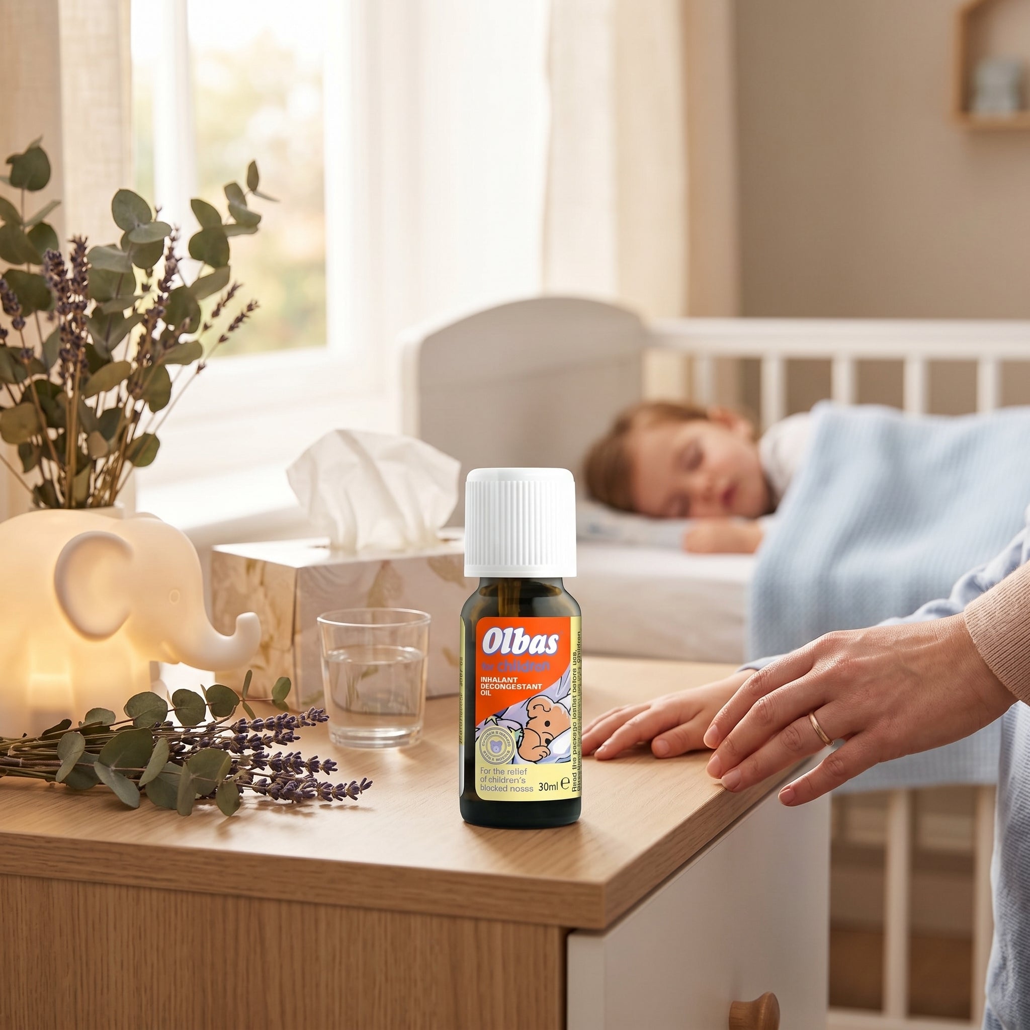Olbas for Children Inhalant Decongestant Oil For The Relief Of Blocked Nose 30ml